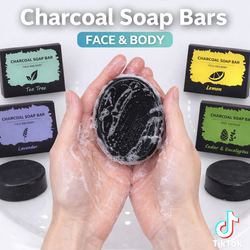 Generic Purifying Charcoal Soap Collection