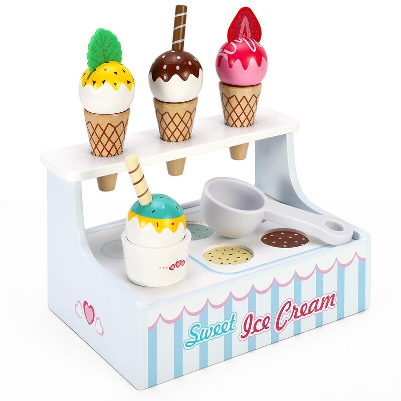 Soka Play Imagine Learn Mini Ice Cream Shop - Inspires Creative Play & Fine Motor Skills