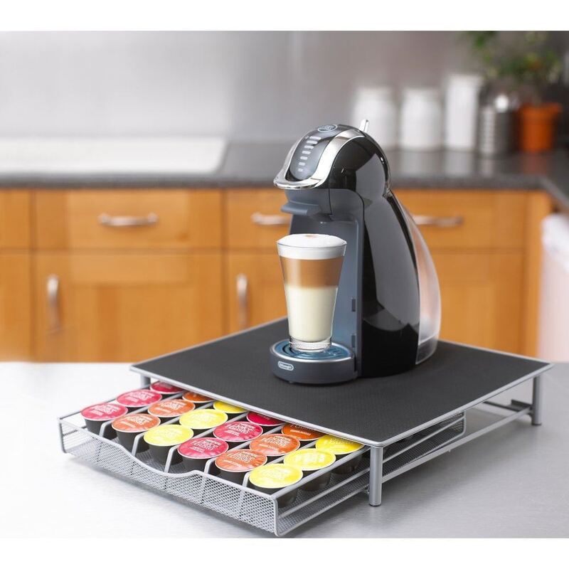 Dolce Gusto Coffee Machine Stand With 36 Capsule Pod Drawer