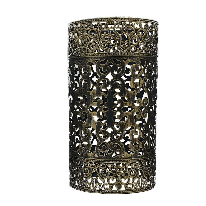 Ledsone Metal Barrel Pendant Lampshade - Industrial Retro Loft Style Ceiling Shade