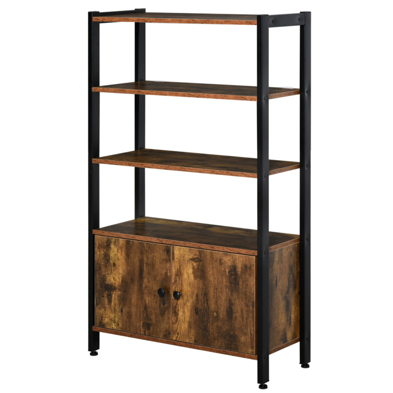 Multifunctional Bookshelf Storage Cabinet Bookcase - Shelves & Cupboard