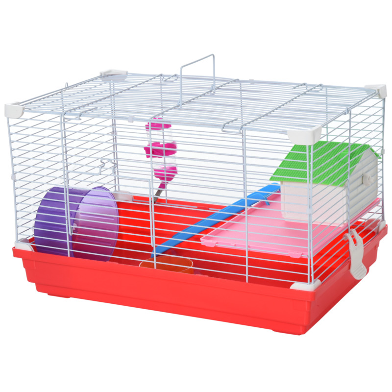 Two-tier Hamster Cage Pet Animal Habitat W/ Accessories - Double Layers
