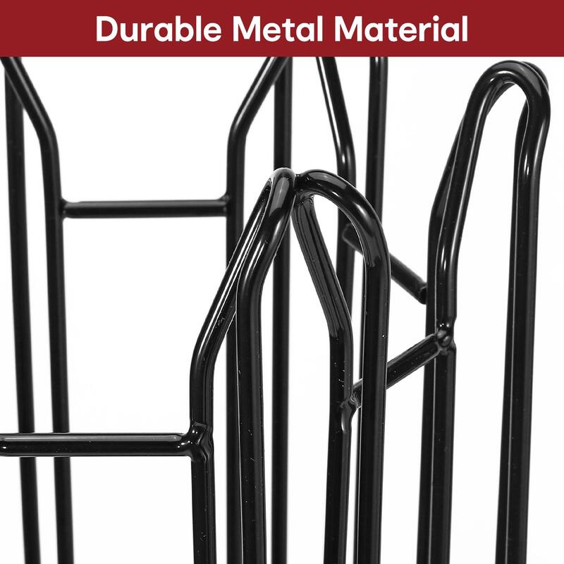 Vinsani Black Coffee Pod Stand - Holds 48 Nespresso Compatible Pods