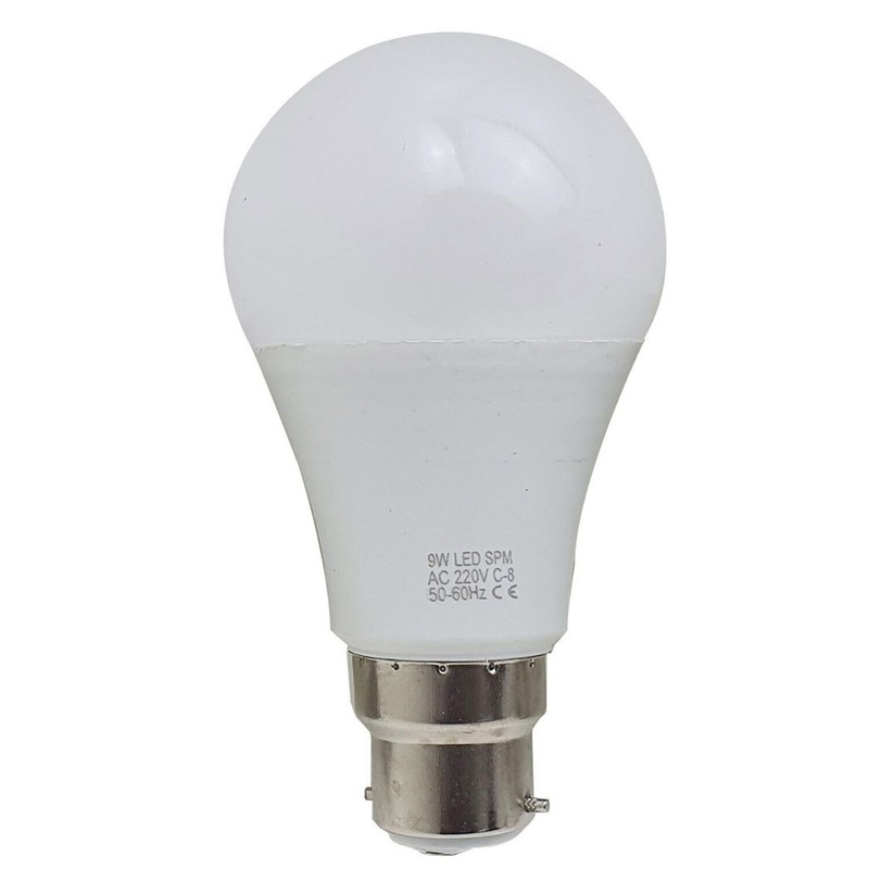 Ledsone Frosted Led Golf Ball Light Bulbs - Warm White 3500k, B22 Cap, 9w