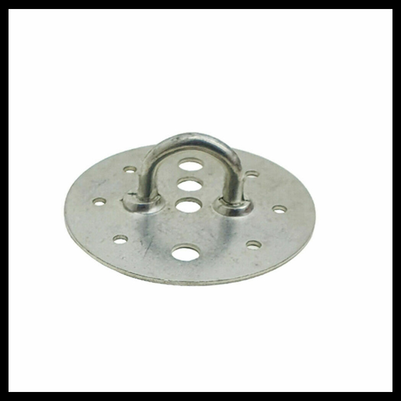 Ledson Heavy Duty Steel Ceiling Hook Plate For Chandeliers & Lights - Supports Up To 5kg