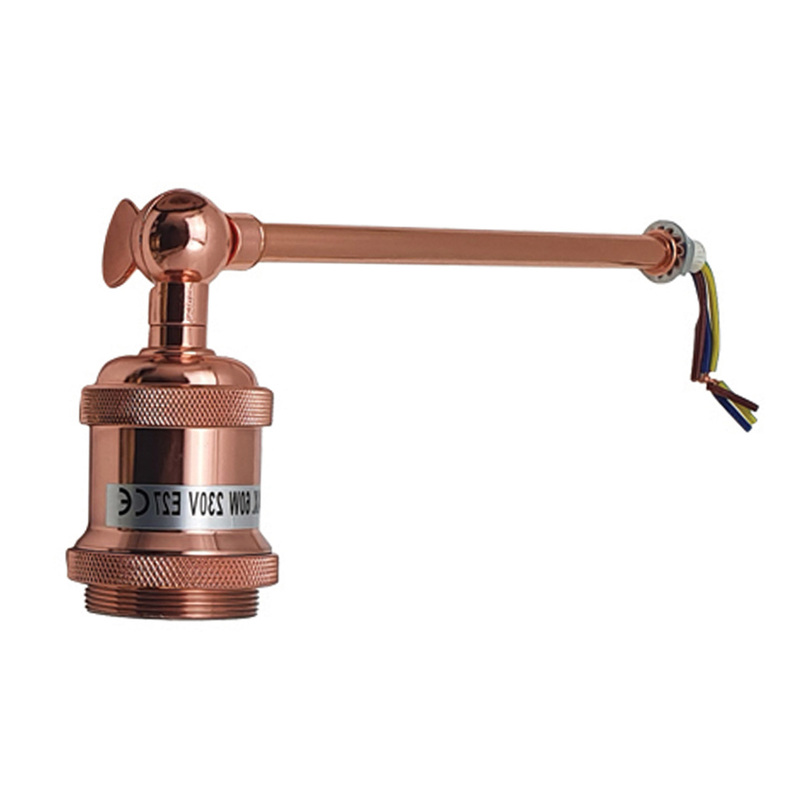 Ledson Vintage Metal Wall Light - E27 Fitting, 5-10m² Lighting Area, 110-250v