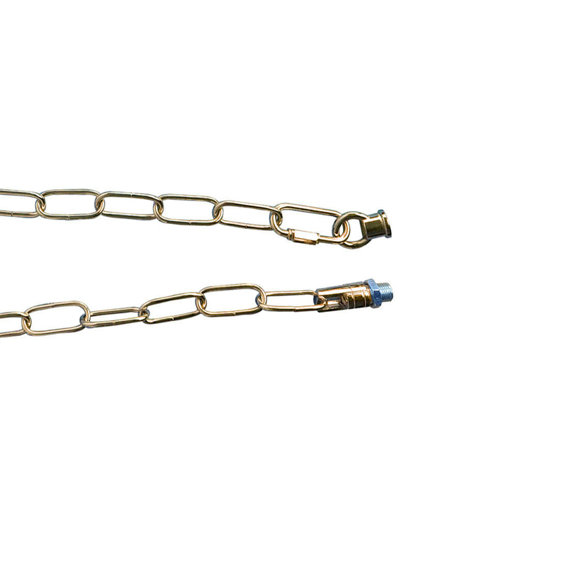 Ledson French Gold Link Chain For Pendant Lights & Chandeliers - 85cm, 38mm X 16mm Links, 8kg Load