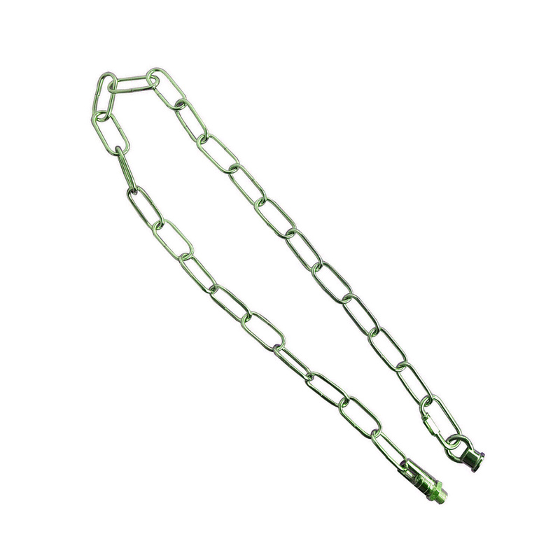 Ledson Vintage Green Brass Suspension Chain For Chandeliers & Pendant Lights - 85cm Length, 8kg Capacity