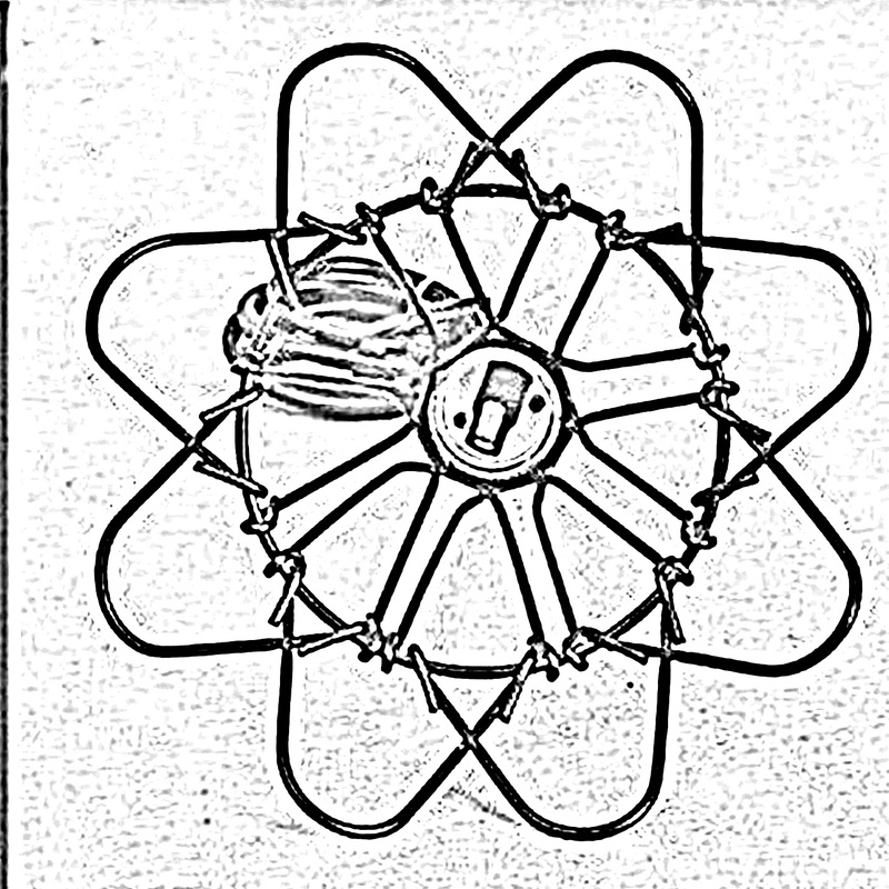 Ledson Metal Wire Cage Lampshade Retro Industrial Design Light Guard