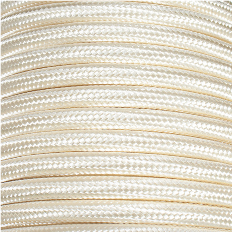 Ledsone Vintage Braided Fabric Electric Cable - 3 Core Round - For Indoor Lighting