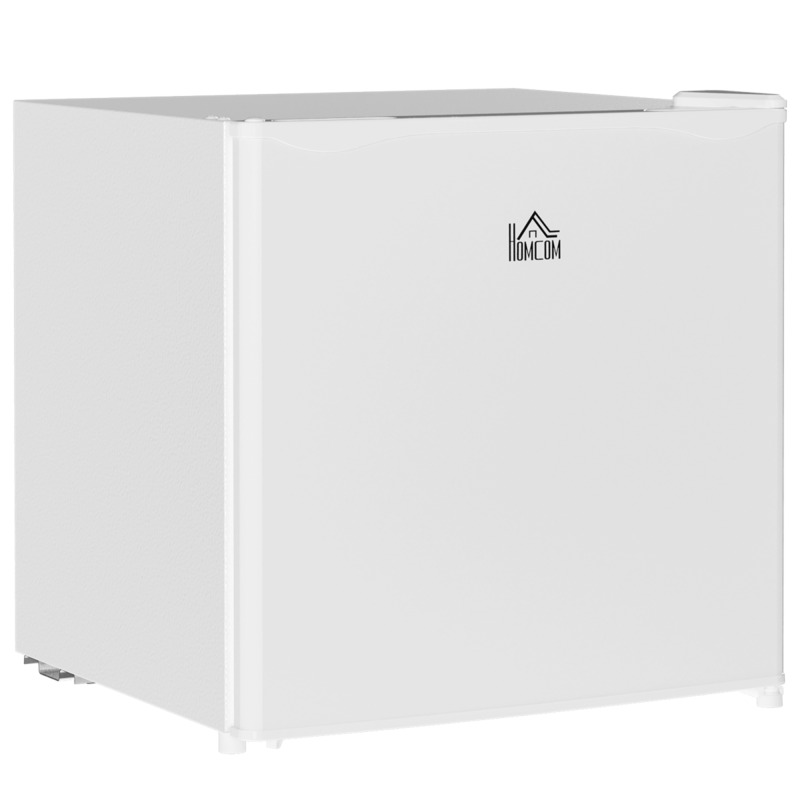 Homcom 46l Mini Fridge With Chiller Box - Cream