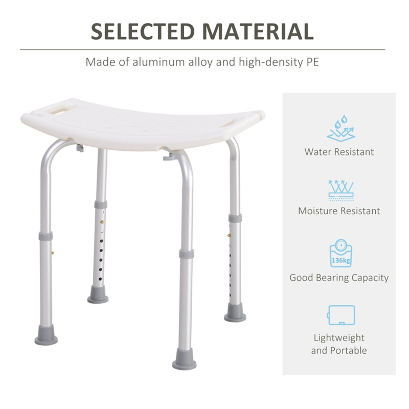 Bath Chair - Secure Comfortable Seating For Bath Or Shower
