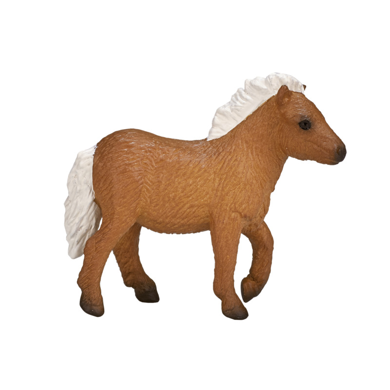 Mojofun Shetland Pony Toy Figure - Realistic Horse Figurine