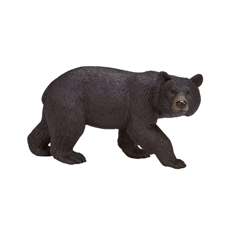 Mojofun American Black Bear Figurine – Realistic Wildlife Model
