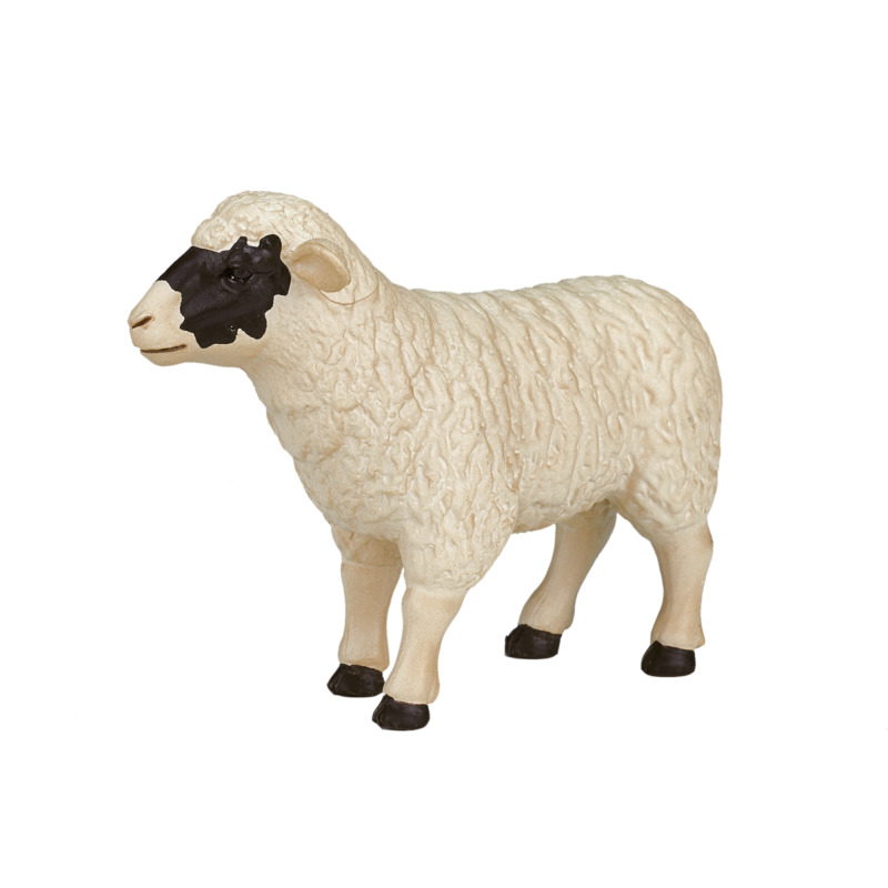 Mojofun Black-faced Sheep Ewe Toy – Realistic Farm Animal Figurine