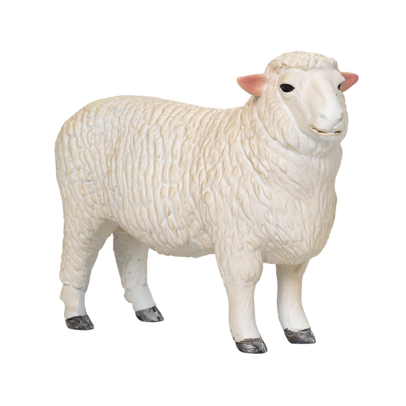 Mojofun Romney Sheep Ram Toy - Realistic Farm Animal Figurine