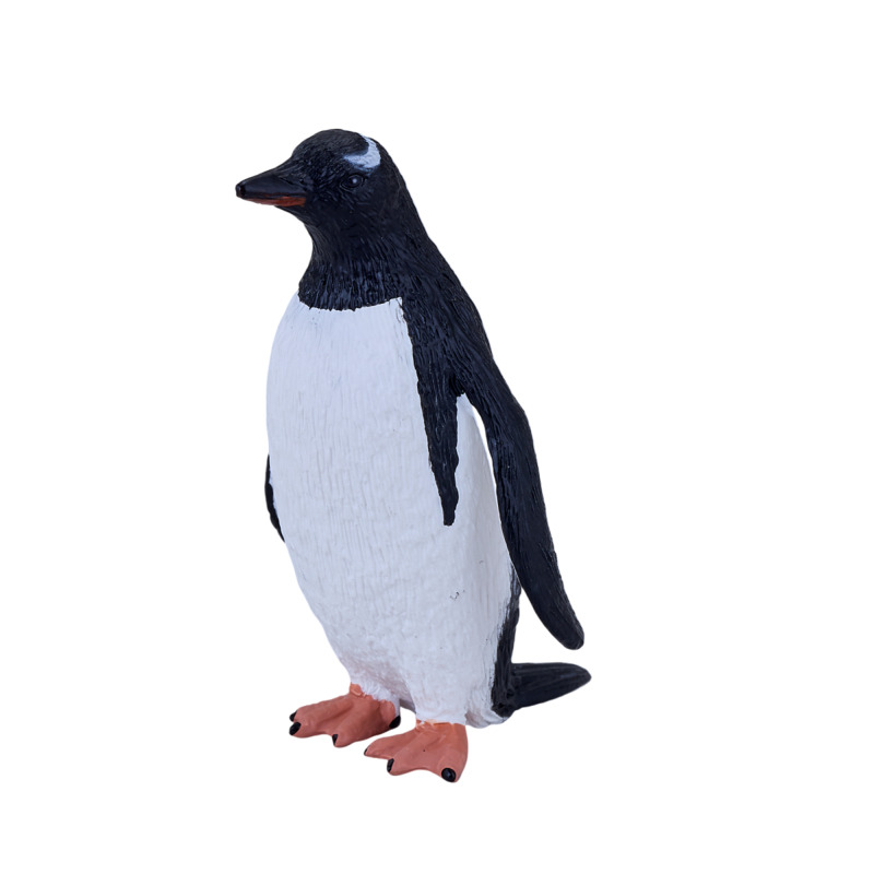 Mojofun Gentoo Penguin Figurine - Realistic Antarctic Bird Toy