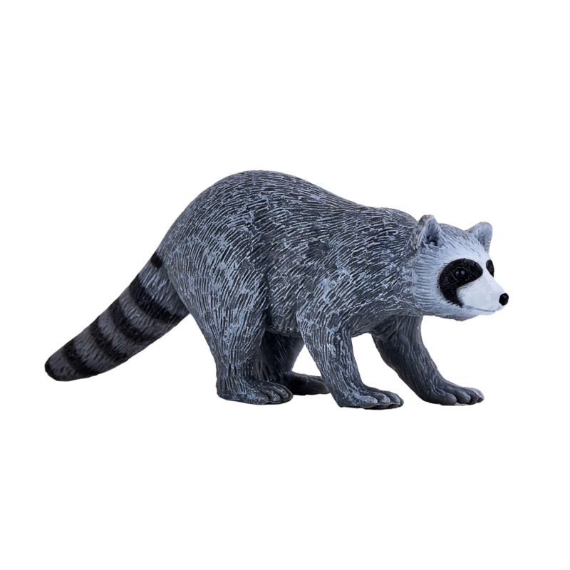 Mojofun Realistic Raccoon Figurine - Woodland Animal Model