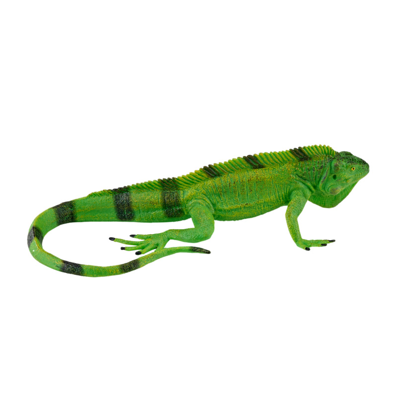 Mojo Fun Hand-painted Iguana Figurine - Realistic Reptile Toy
