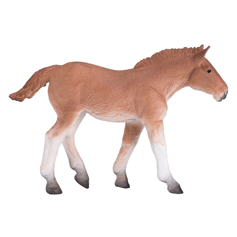 Mojofun Suffolk Punch Foal Toy – Realistic Horse Figurine