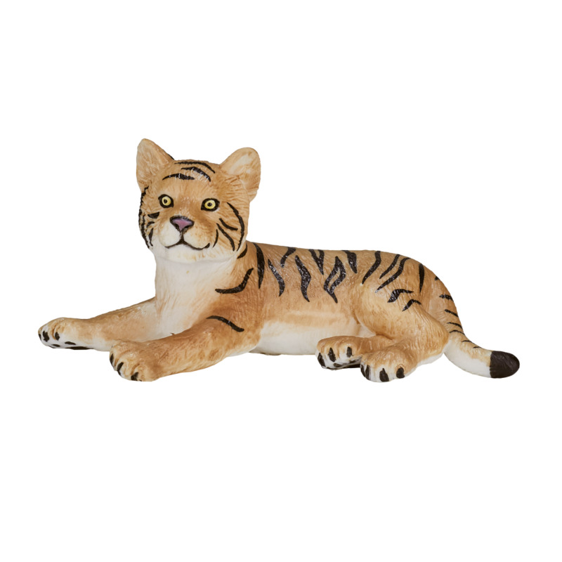Mojofun Lifelike Bengal Tiger Cub Figurine - Realistic Animal Model