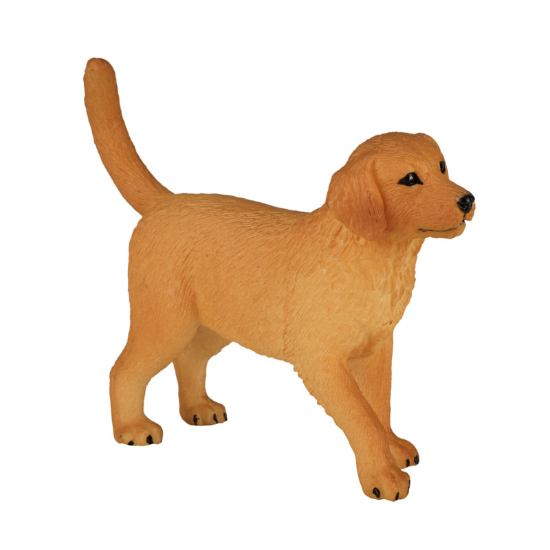 Mojofun Realistic Golden Retriever Puppy Figurine