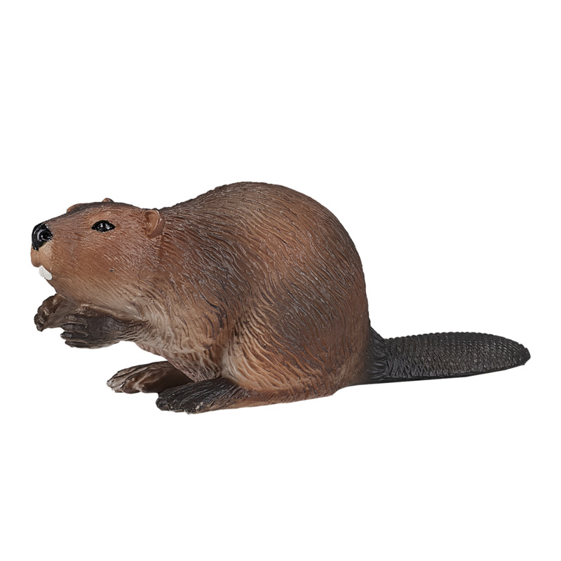 Mojofun Beaver Realistic Wildlife Figurine