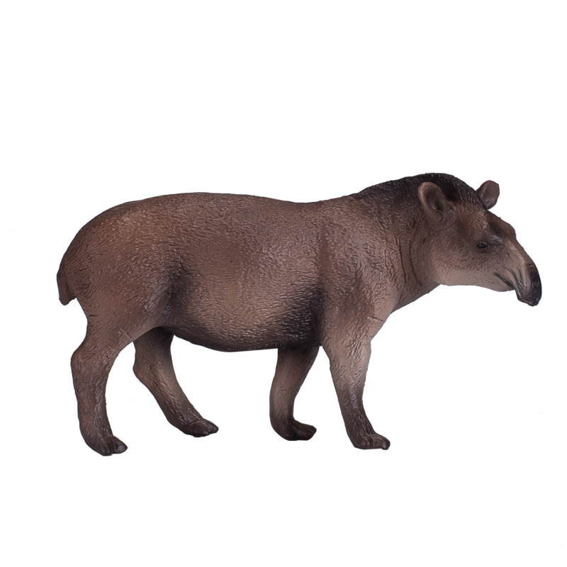Mojofun Brazilian Tapir Figurine – Realistic Rainforest Animal Model