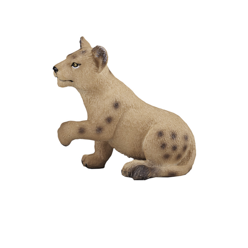 Mojofun Realistic Lion Cub Figurine - Lifelike Animal Toy