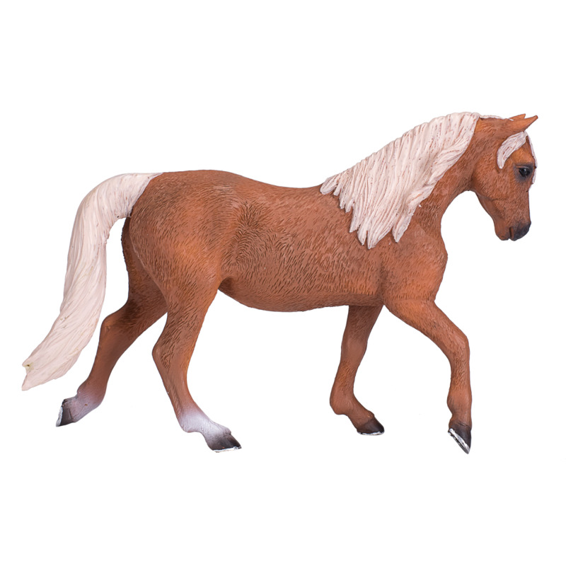 Mojofun Palomino Morgan Horse Figurine Toy - Realistic Equine Model