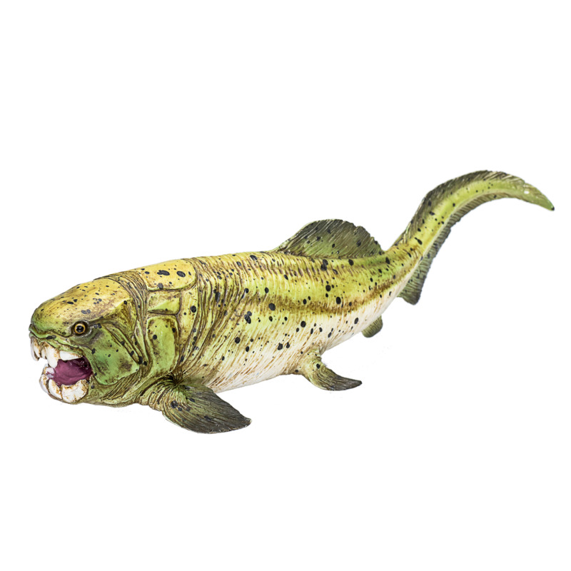 Mojofun Realistic Dunkleosteus Figurine - Prehistoric Armoured Fish Model