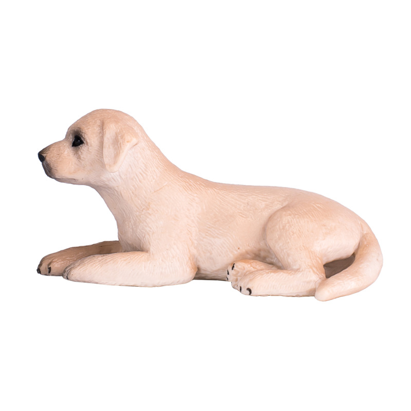 Mojofun Labrador Puppy Figurine - Realistic Pet Dog Toy