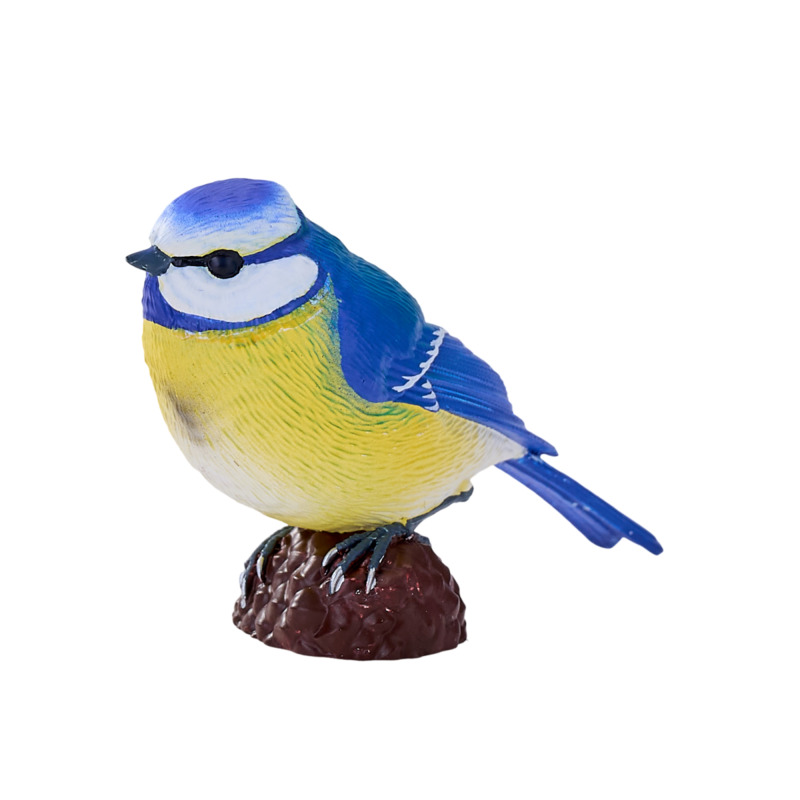 Mojo Fun Blue Tit Realistic Wildlife Figurine – Hand-painted Garden Bird Model
