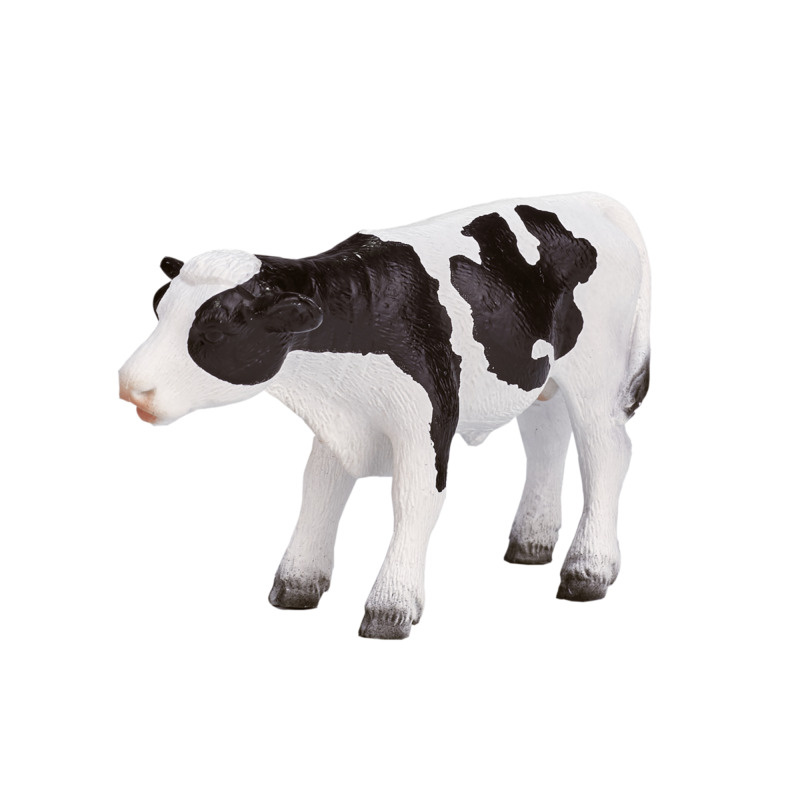 Mojofun Holstein Calf Standing Toy – Realistic Farm Animal Figurine