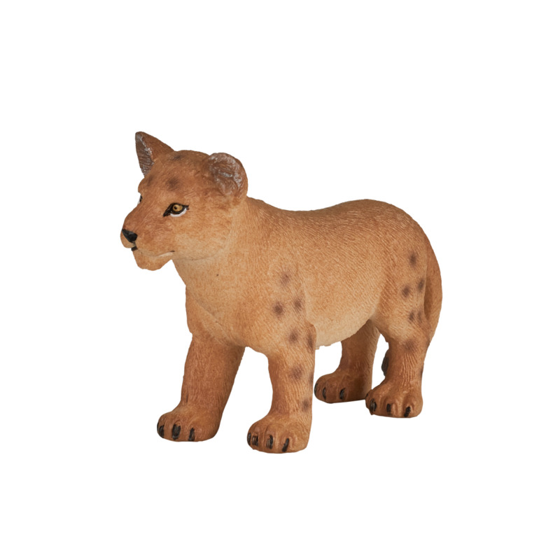 Mojofun Realistic Lion Cub Figurine Toy – Big Cat Sculpture