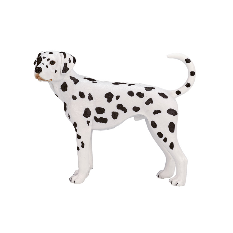 Mojofun Realistic Dalmatian Dog Figurine - Collectible Pet Toy