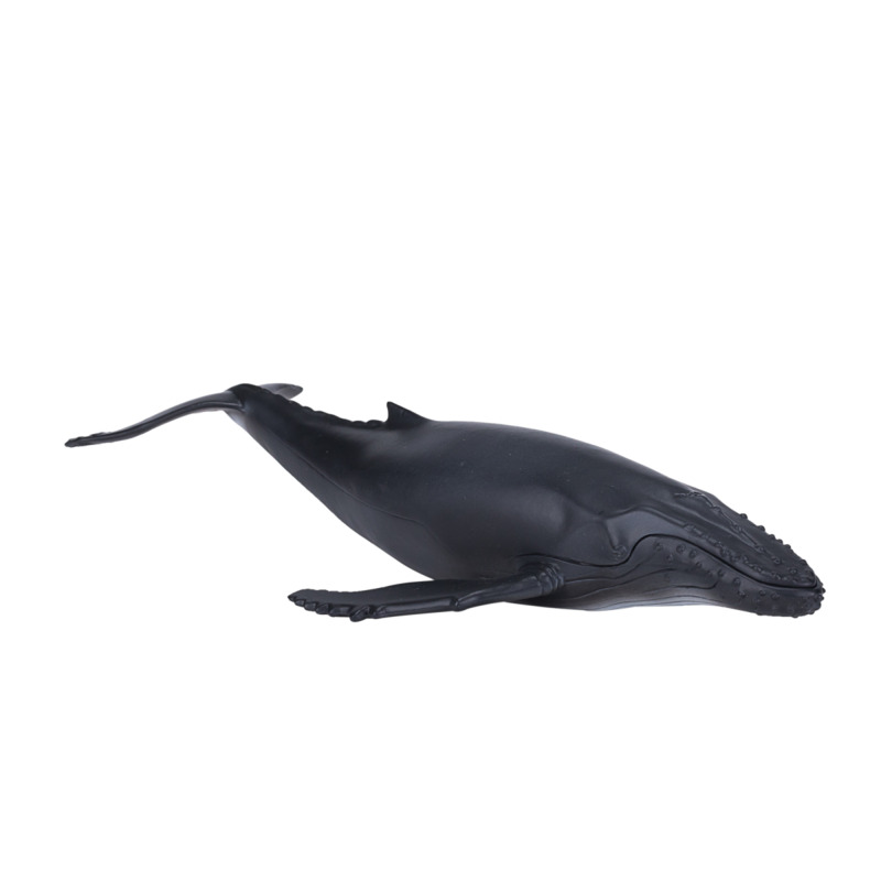 Mojofun Humpback Whale Figurine - Realistic Ocean Mammal Toy