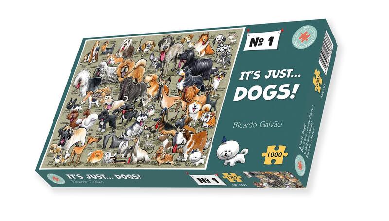 All Jigsaw Puzzles It's Just...dogs! Ricardo Galvao 1000 Piece Jigsaw Puzzle