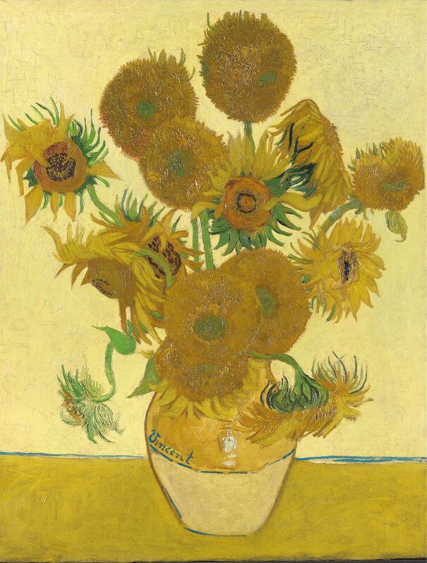 National Gallery Sunflowers 1000 Piece Jigsaw Puzzle