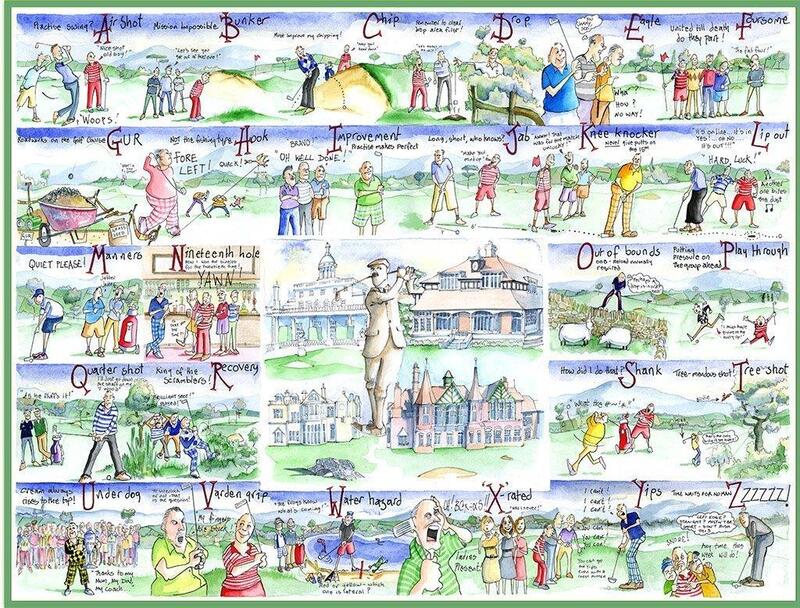 Tim Bulmer 1000 Piece Golf Jigsaw Puzzle