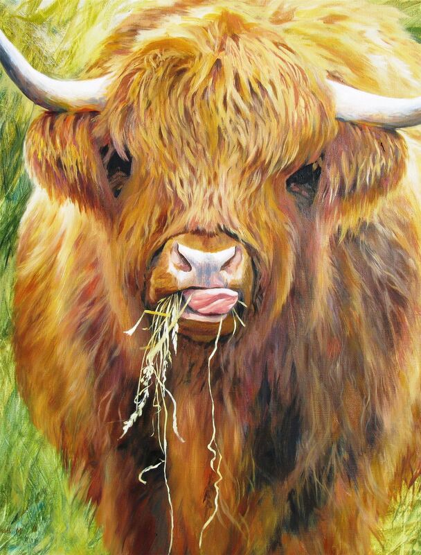 All Jigsaw Puzzles Highland Cow 1000 Piece Jigsaw Puzzle