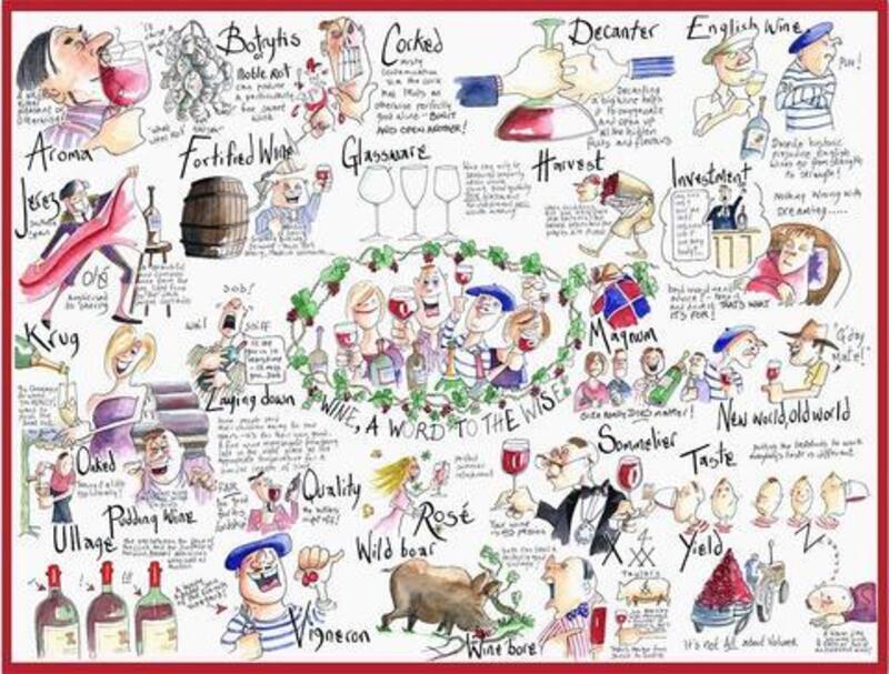 Tim Bulmer 1000 Piece Jigsaw Puzzle - Wine Theme