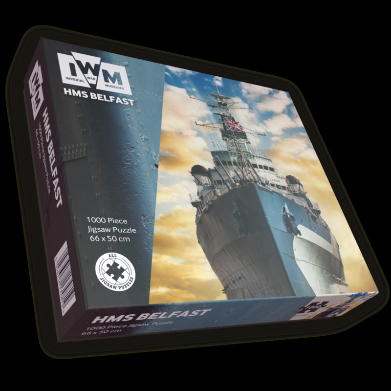 Imperial War Museum Hms Belfast 1000-piece Jigsaw Puzzle