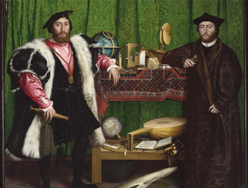 National Gallery The Ambassadors Hans Holbein The Younger 1000 Piece Jigsaw Puzzle