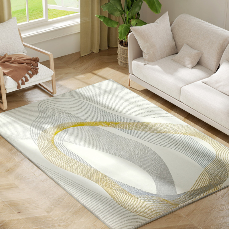 Homcom Polypropylene Rug, Machine Washable, Allergy-friendly Floor Carpet