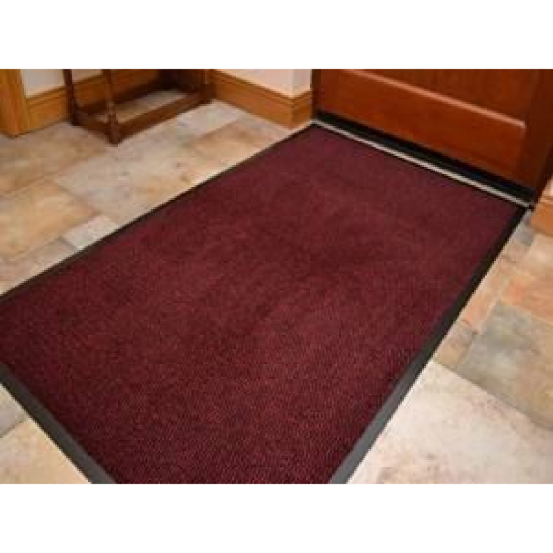 Absorbent Doormat 60 X 90 Cm - Red
