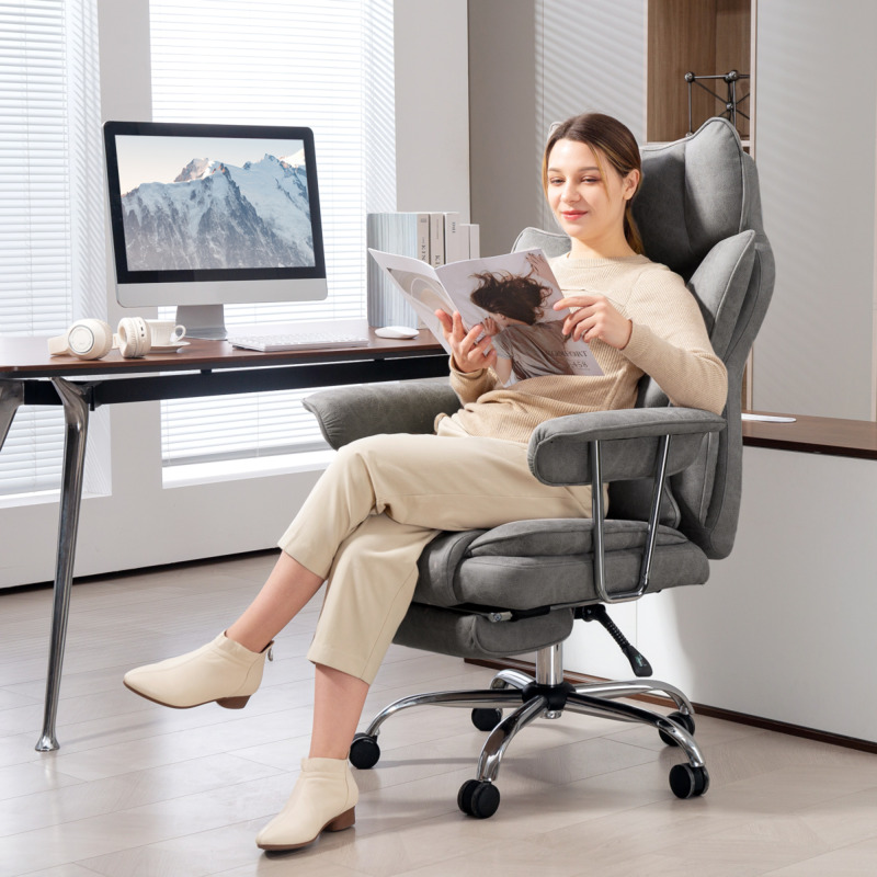 Ergonomic Gaming Chair - Adjustable Durable Comfortable