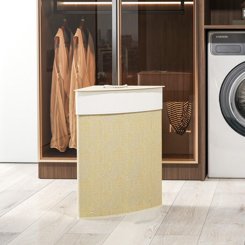 Storage Cabinet For Laundry Hamper - Discreet Design Ample Storage