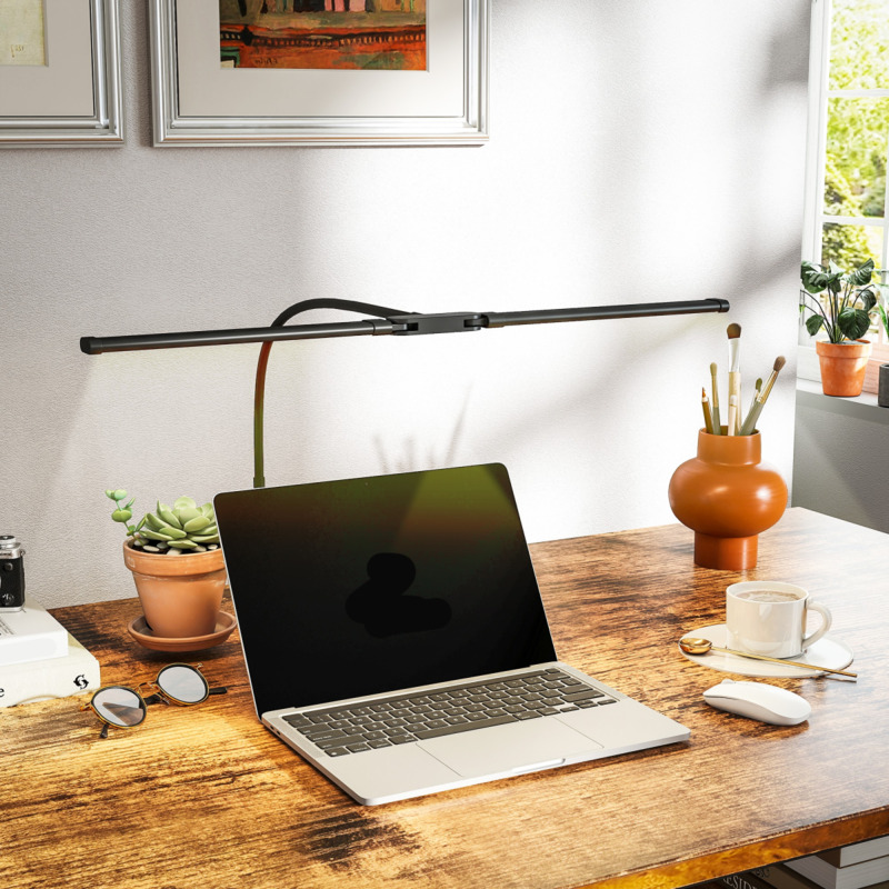 Adjustable Brightness Flexible Neck Desk Lamp - Eye Care Energy Efficient