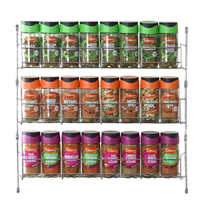 Vinsani 3 Tier Herb And Spice Rack